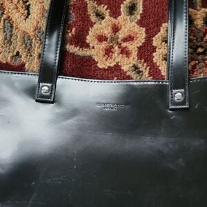 Givenchy Black Leather Briefcase